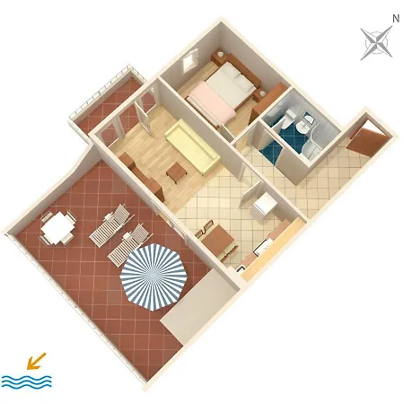 Apartmán By The Sea - 7589